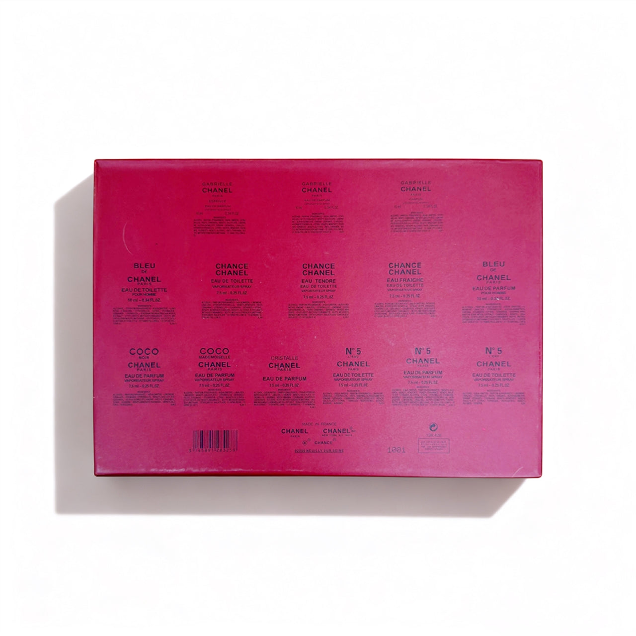 Fragrance Miniature Set – 14-Piece Red Box Luxury Collection