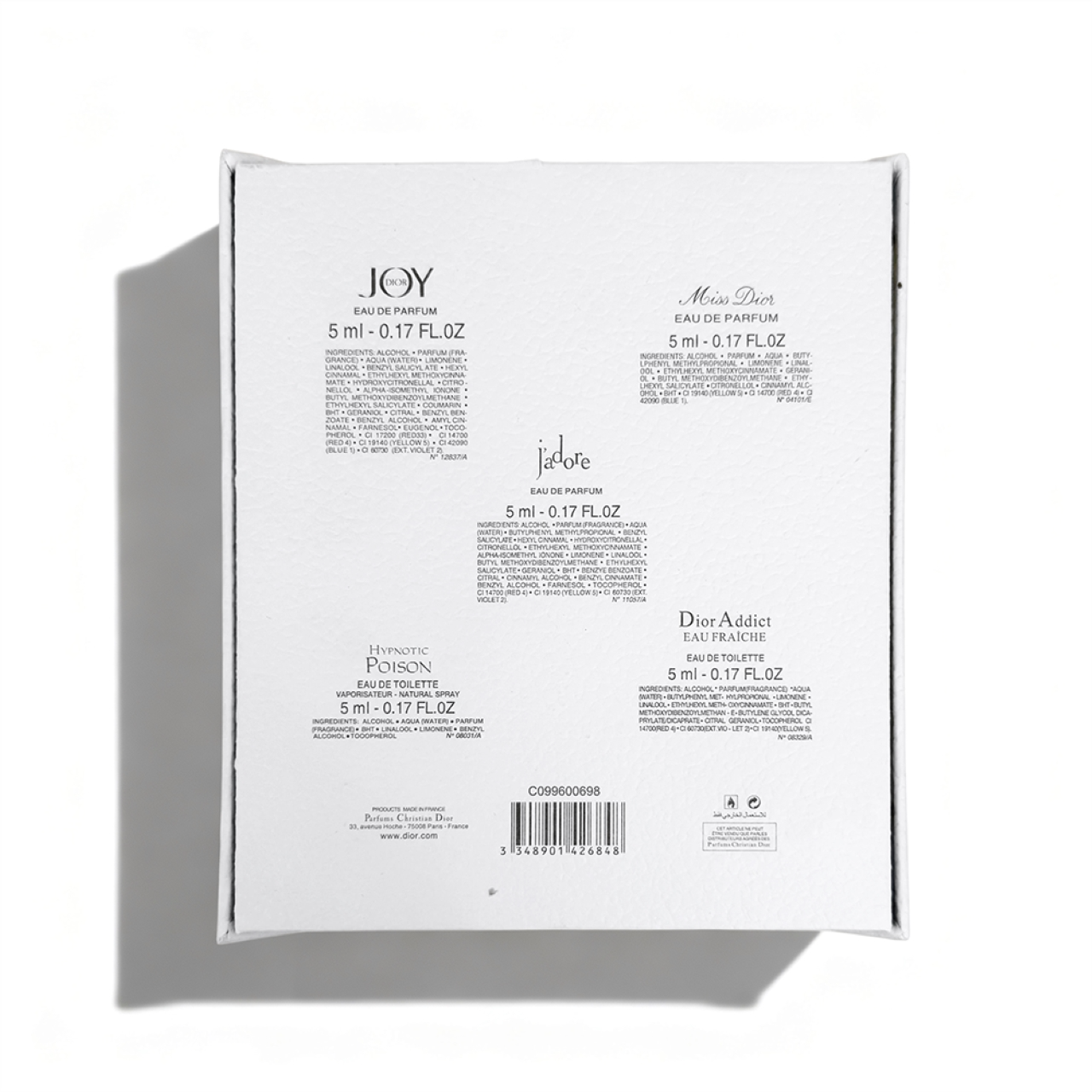 Flip Cap Miniature Set – 5-Piece Screw Cap Collection (Petite Bottle Edition)