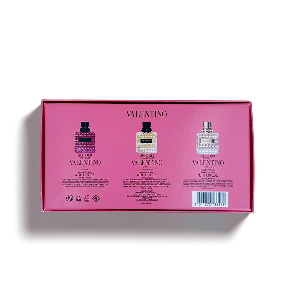Mini Pink 3-Piece Fragrance Set – Luxury Travel Collection