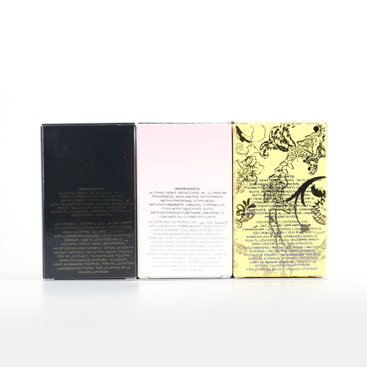 Crystal Diamond 3-Piece Perfume Sample Set – Luxury Fragrance Collection
