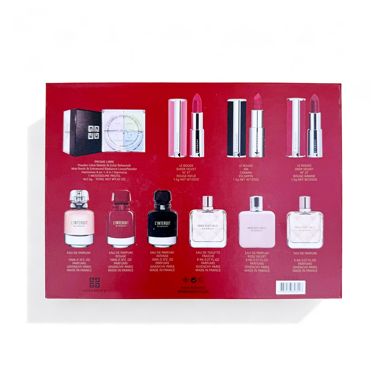 Forbidden 10-Piece Makeup Set – Luxury Beauty Collection